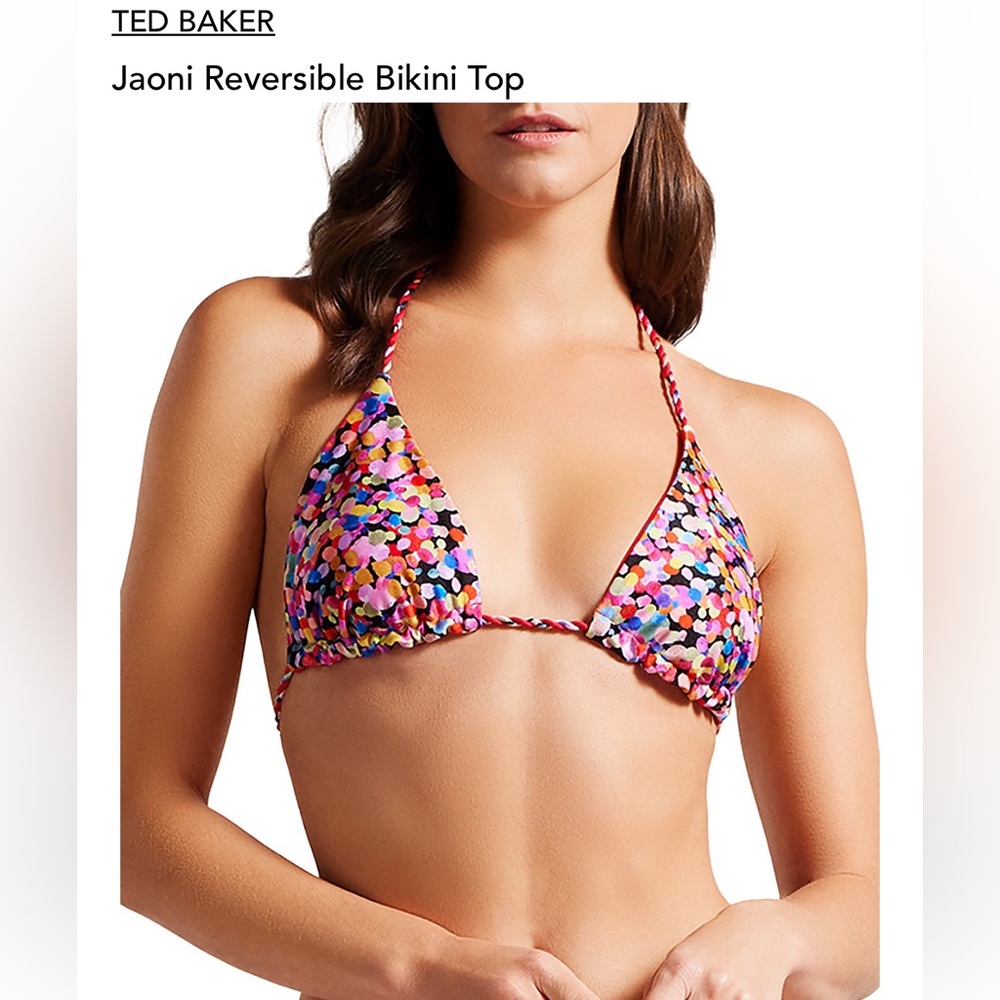 Ted Baker Jennyee Reversible Bikini Top